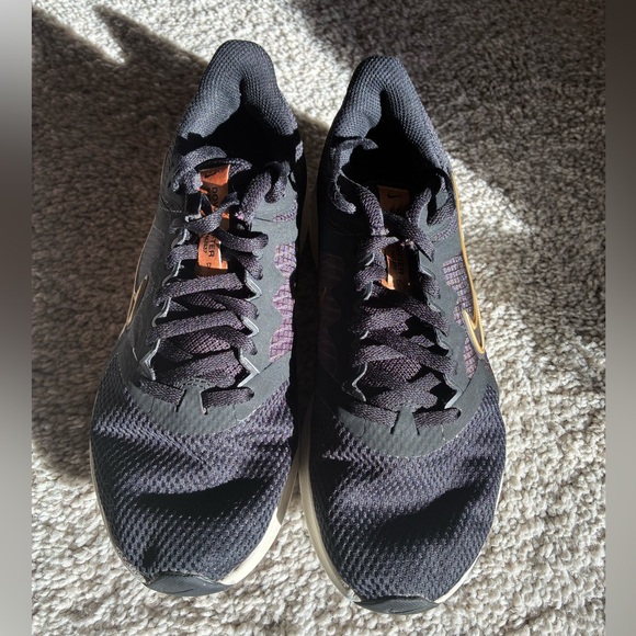 Nike Shoes - Nike Downshifter Women's Black and bronze Sneakers-size 7
